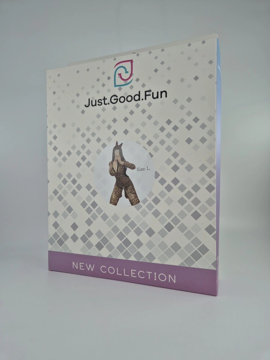 Catsuit Overall Wild Look, Animal Print, L, JGF Lingerie, Nr. 4, Erotic24.ro