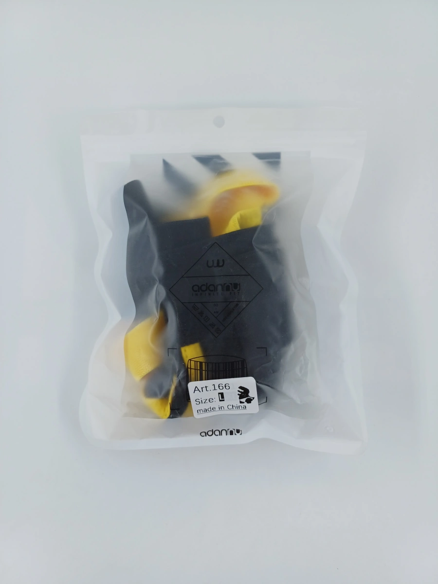 Bikini Barbati Tip Suspensor Negru/Galben L, Nr. 2, Erotic24.ro