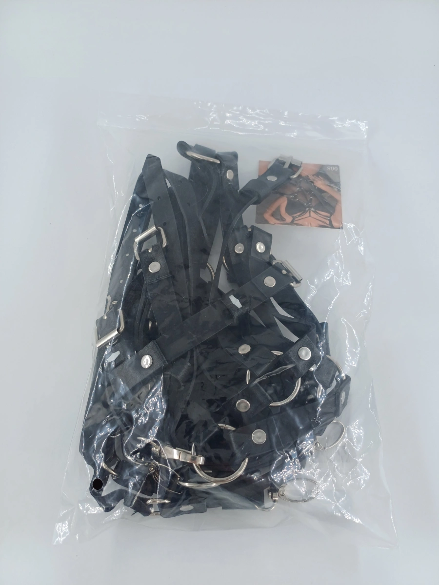 Sistem Harness Fullbody Negru OS, #5, Erotic24.ro