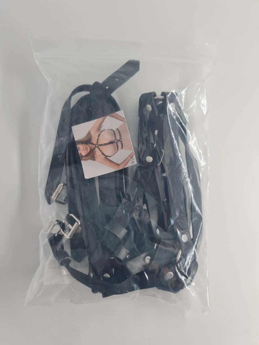 Sistem Harness Grace Piele Ecologica OS, #4, Erotic24.ro