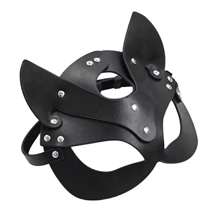 Masca Sexy Bunny Piele Ecologica, #2, Erotic24.ro