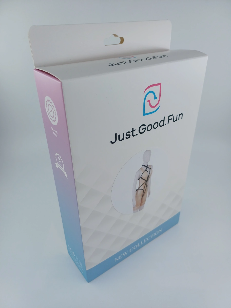 Sistem Harness Lorelei Piele Ecologica OS, JGF Lingerie, #4, Erotic24.ro