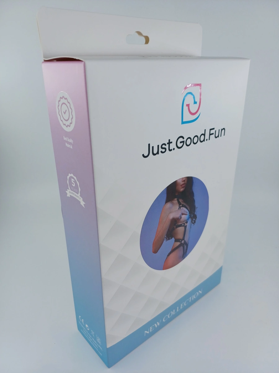 Sistem Harness Amour Piele Ecologica OS, JGF Lingerie, #3, Erotic24.ro