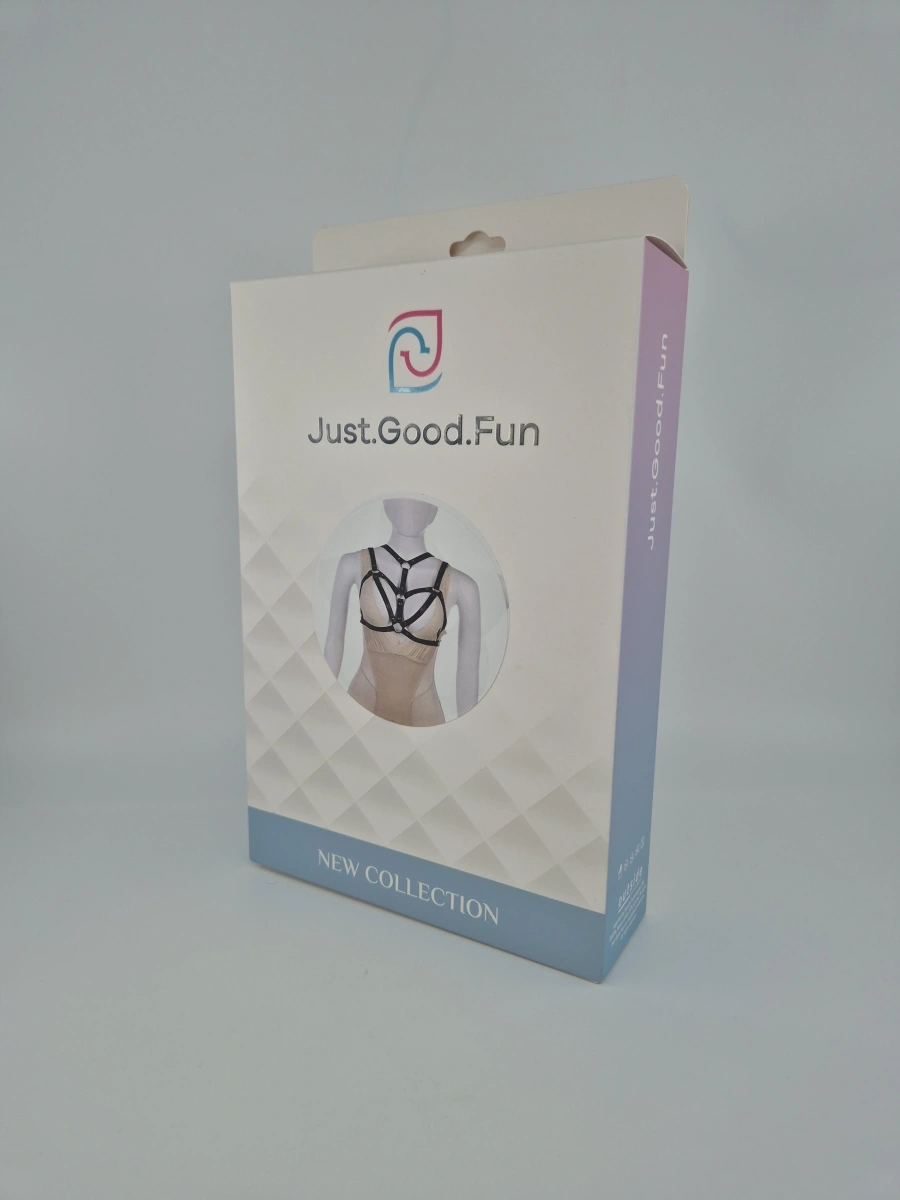 Sistem Harness Cage Piele Ecologica OS, JGF Lingerie, #2, Erotic24.ro