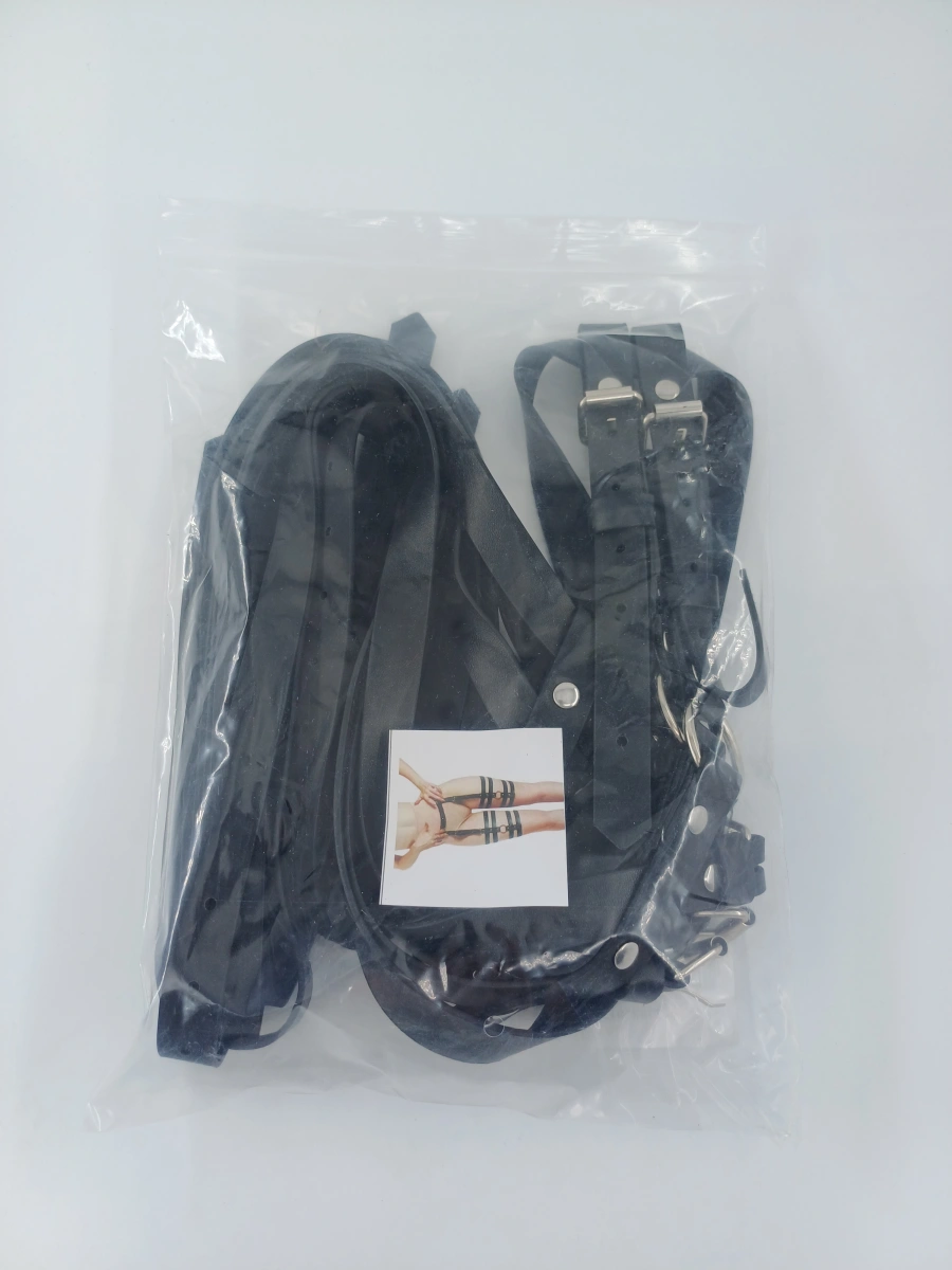 Sistem Harness Erotic Legs Piele Ecologica OS, Nr. 3, Erotic24.ro