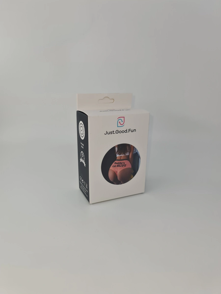 Bikini Daddy's Little Slut, Portocaliu, M, #2, Erotic24.ro