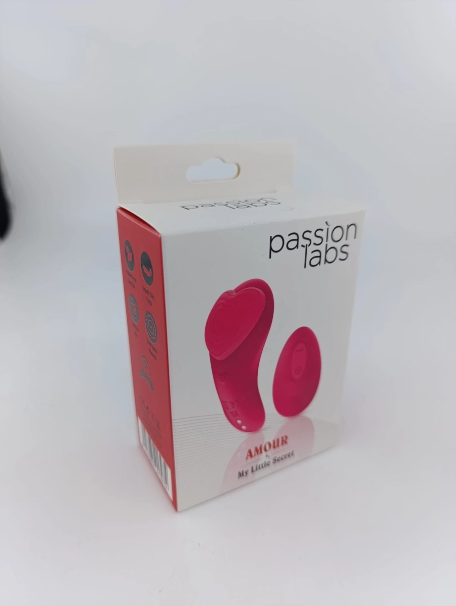 Vibrator Wearable Amour, 9 Moduri Vibratii, 9 Intensitati Vibratii, Silicon, USB, Roz, Passion Labs, My Little Secret, #2, Erotic24.ro