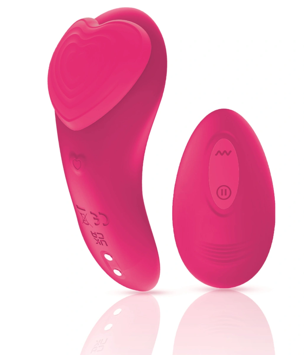 Vibrator Wearable Amour, 9 Moduri Vibratii, 9 Intensitati Vibratii, Silicon, USB, Roz, Passion Labs, My Little Secret