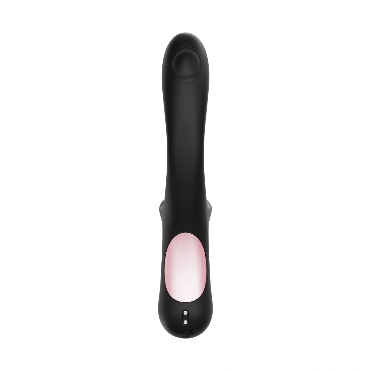 Vibrator Licking Lorra, 10 Moduri Stimulatoare, Silicon, USB, Negru, 22.6 cm, Mokko Toys, Velvet Obsession, #4, Erotic24.ro