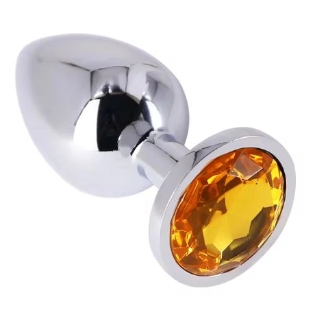 Dop Anal Metallic Buttplug, Small, Argin in SexShop KUR Romania