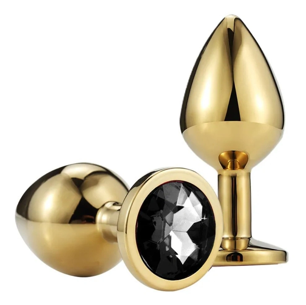 Dop Anal Metallic Buttplug, Small, Auriu in SexShop KUR Romania