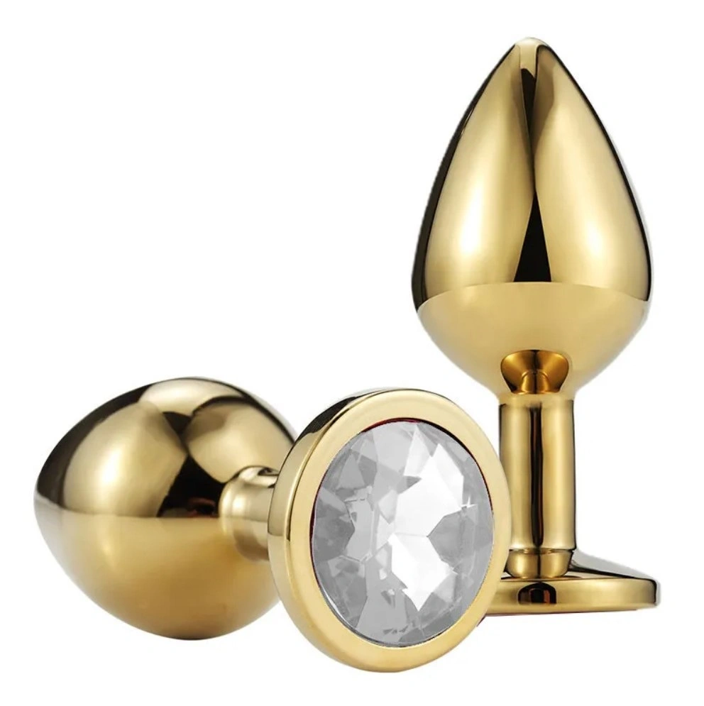 Dop Anal Metallic Buttplug, Small, Auriu in SexShop KUR Romania