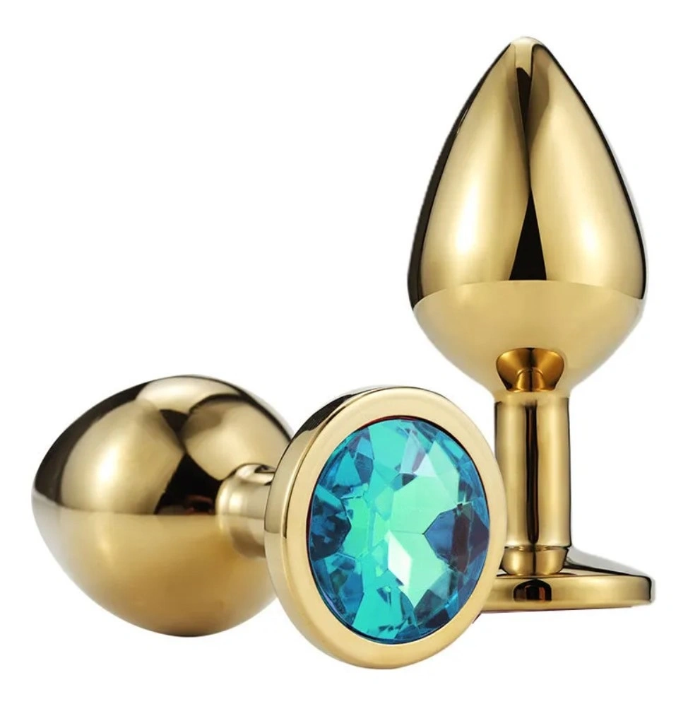 Dop Anal Metallic Buttplug, Small, Auriu in SexShop KUR Romania