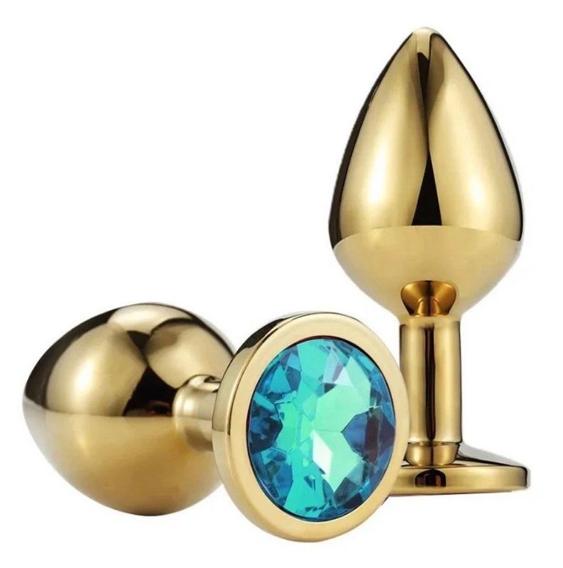 Dop Anal Metallic Buttplug, Large, Auriu in SexShop KUR Romania