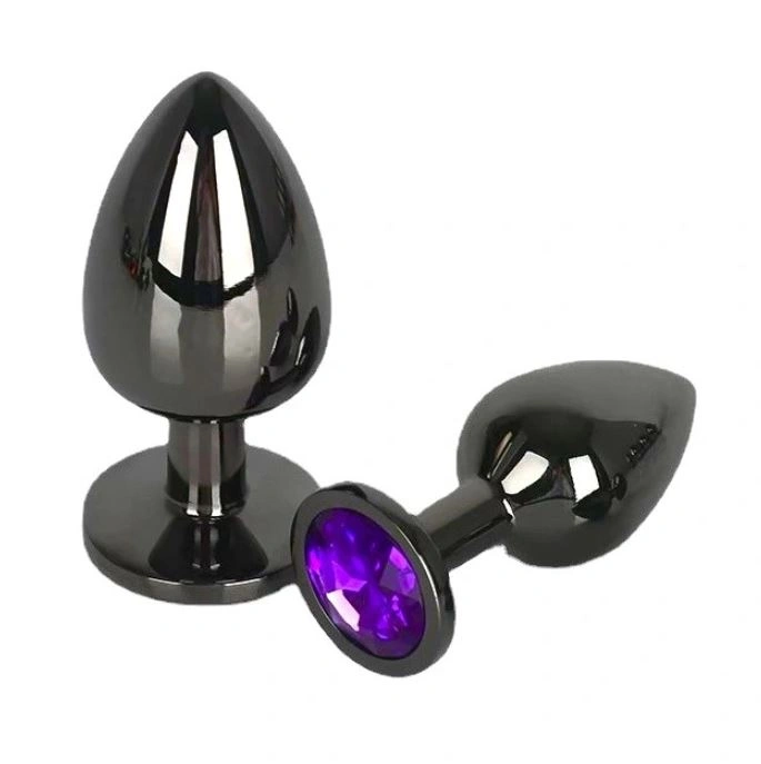 Dop Anal Dark Anal Plug Small, Metal, Vi in SexShop KUR Romania