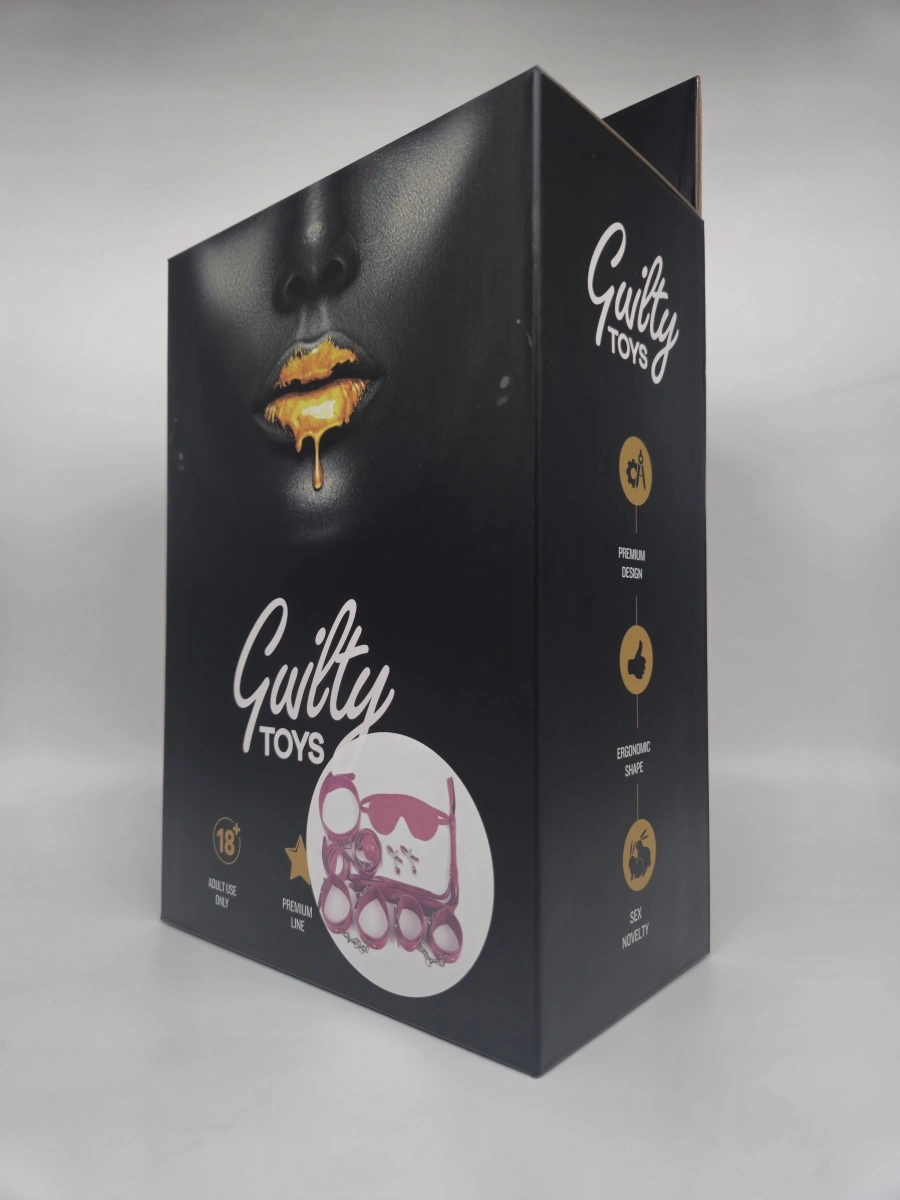 Set BDSM Love Player 7 Piese, Roz, Guilty Toys, #2, Erotic24.ro