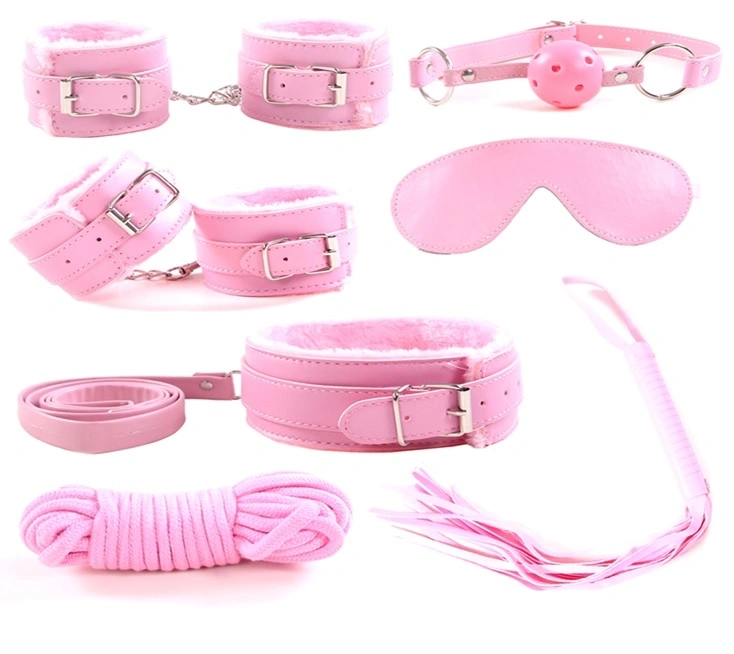 Set BDSM 7 Piese Love Me!, Pink, Guilty Toys