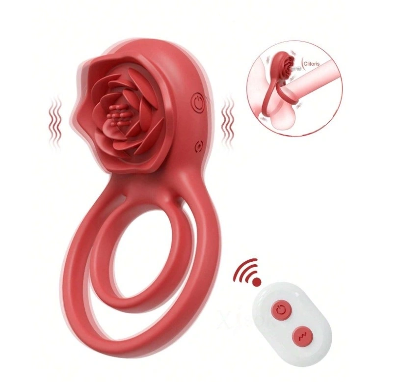 Inel Rosa Penis Ring&Clit Stim, Remote C in SexShop KUR Romania