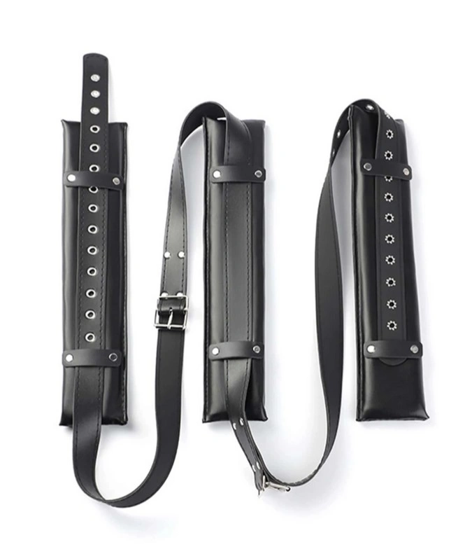 Sistem Constrangere Open Legs, Negru, #4, Erotic24.ro