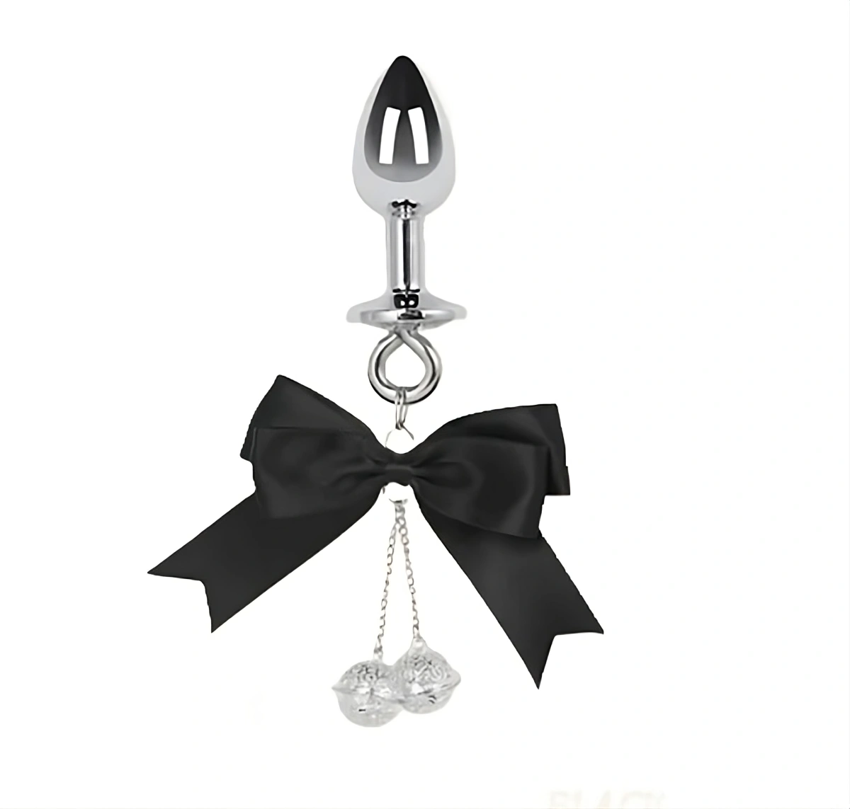 Dop Anal Bow&Bells, Small, Argintiu, Mok in SexShop KUR Romania