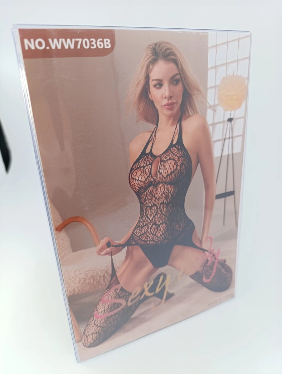 Bodystocking Sexy Elastic Lorry, Negru, S-L, Nr. 4, Erotic24.ro