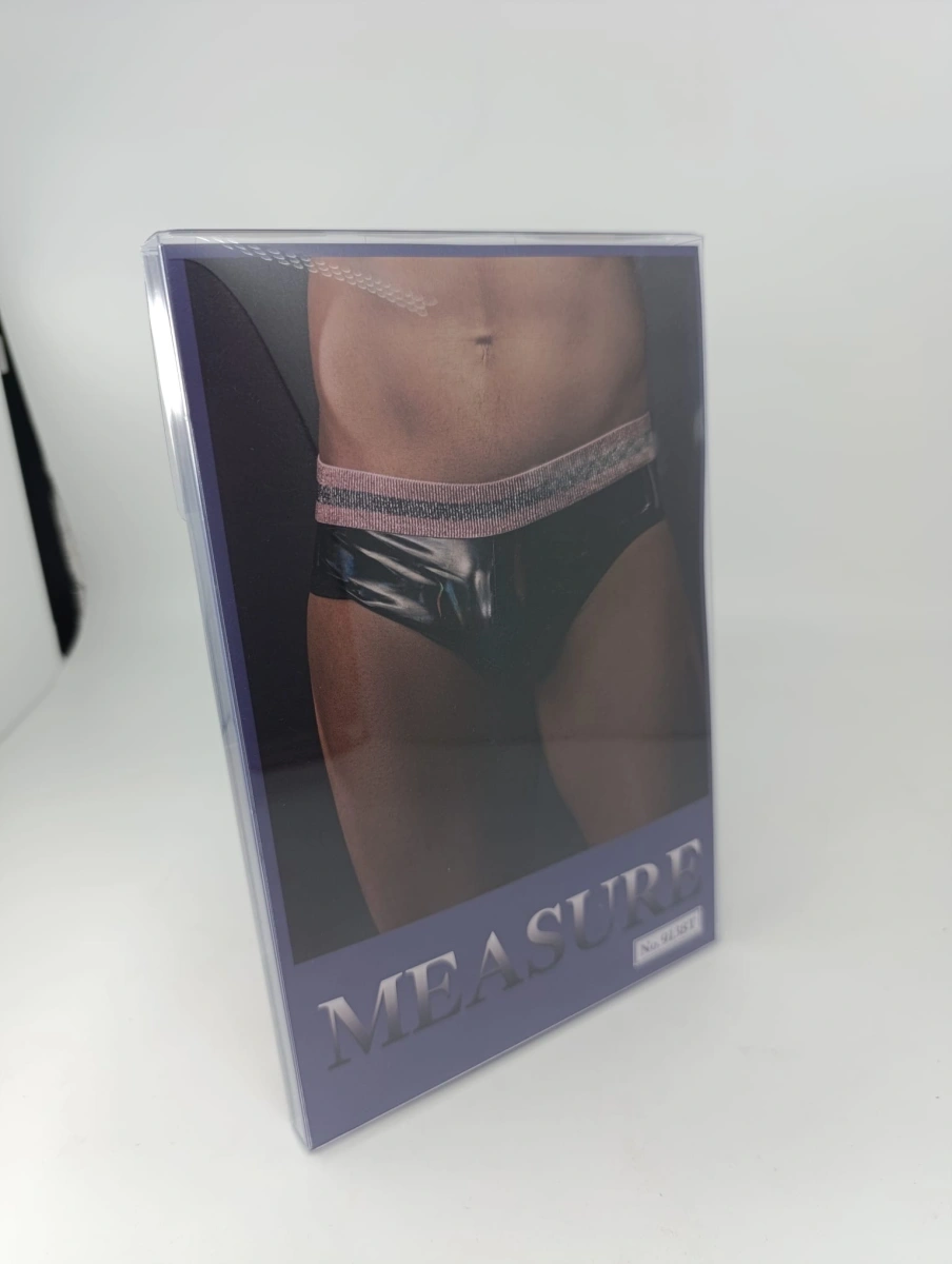 Boxeri Barbati Wetlook, Banda Roz Elastica, Negru, S/M, #3, Erotic24.ro