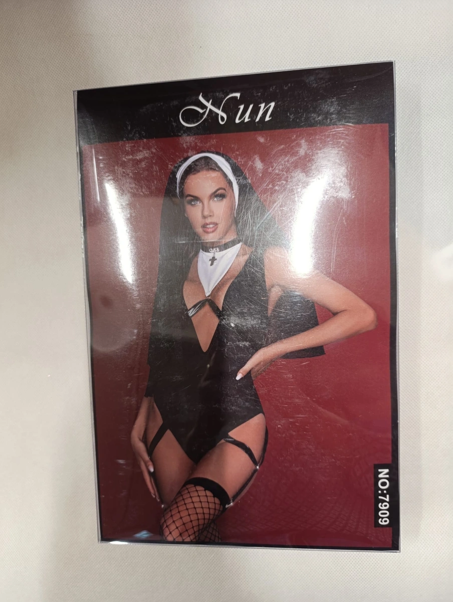 Costumatie Sexy Nun, Negru, S/M, #5, Erotic24.ro