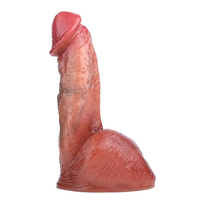 Dildo Realistic Will, Silicon Lichid, Natural, 18 cm