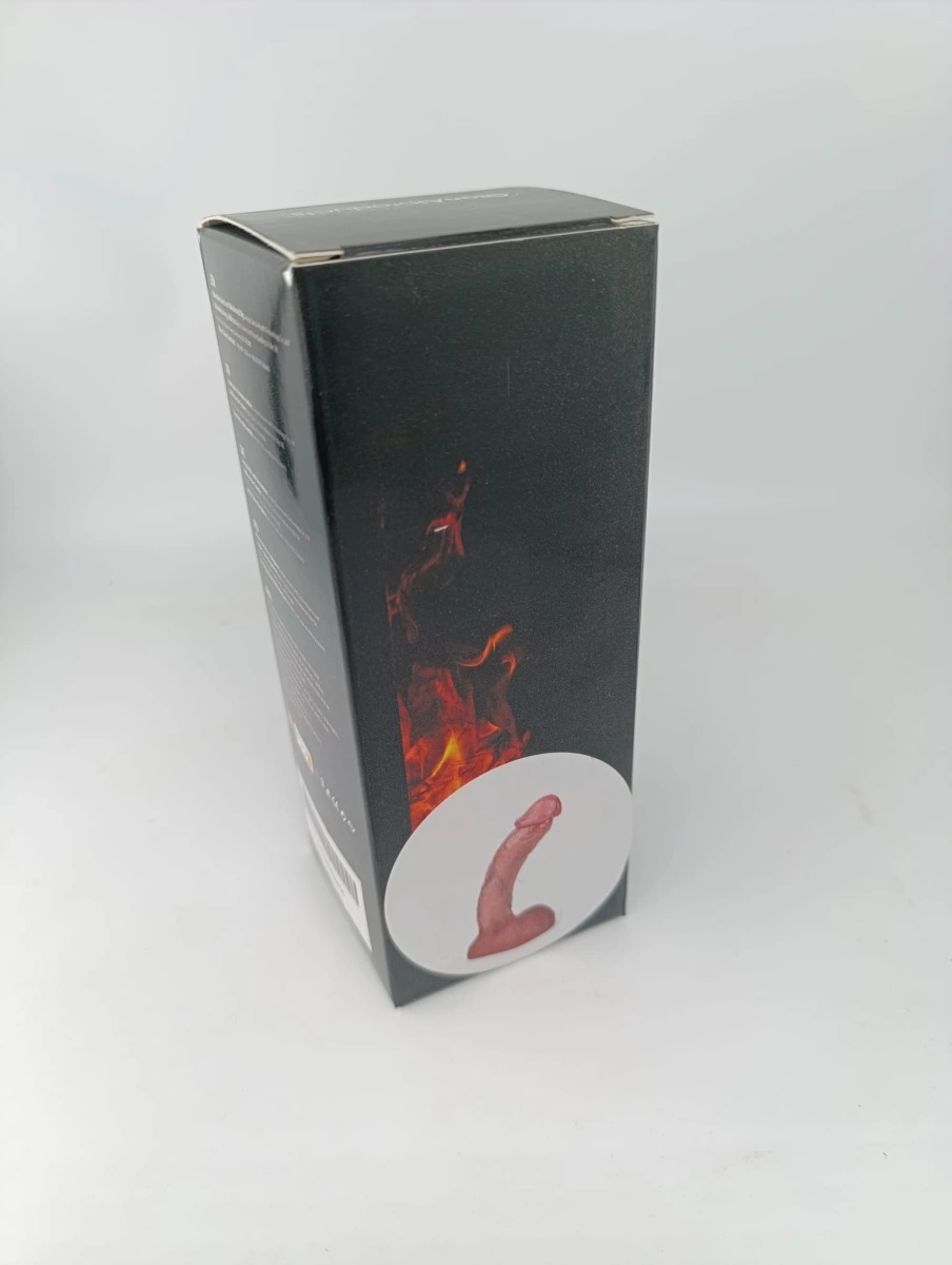 Dildo Realistic Ralf, Silicon Lichid, Maro, 20 cm, #4, Erotic24.ro