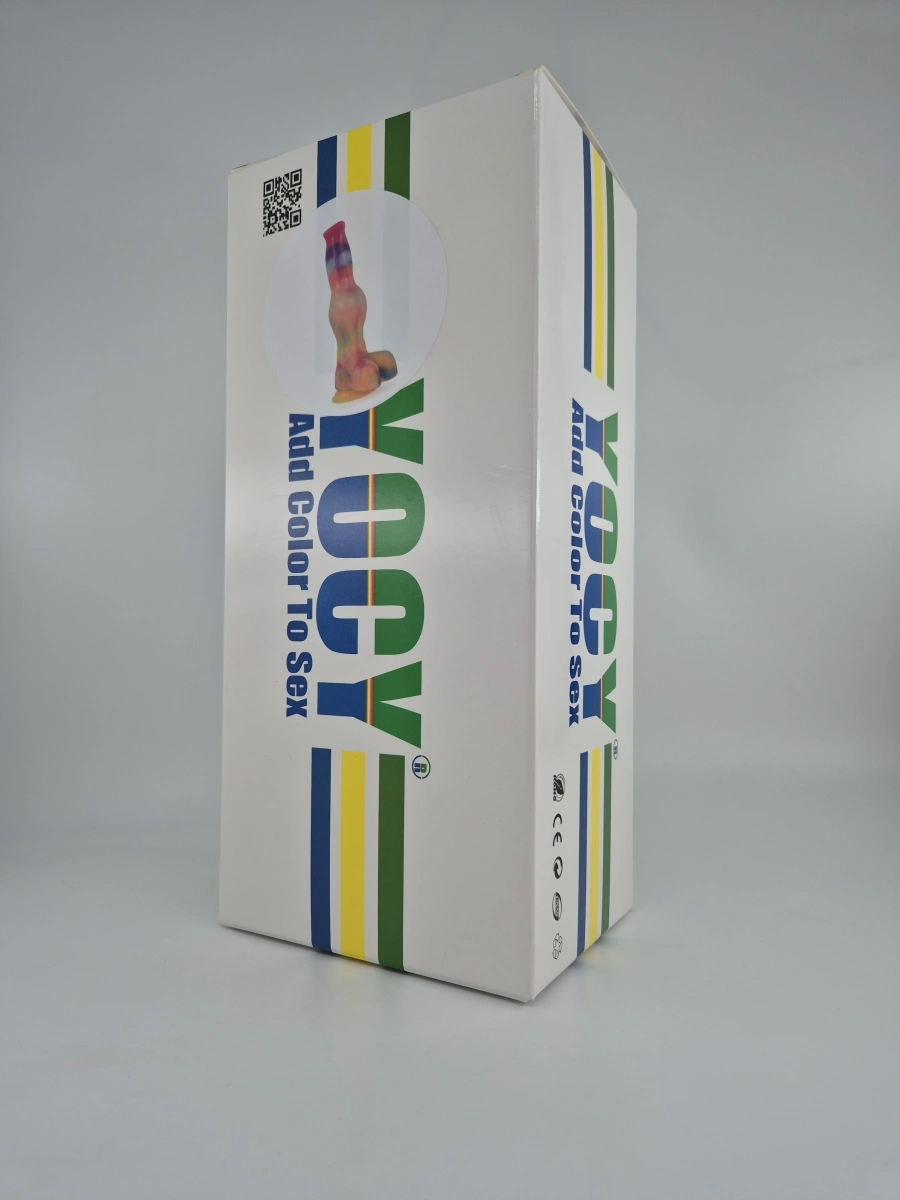 Dildo Luminous Wild Dog, Fosforescent, Silicon Lichid, 28 cm, #2, Erotic24.ro