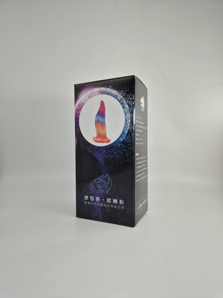 Dildo Luminous Tongue, Fosforescent, Silicon Lichid, 22 cm, Nr. 5, Erotic24.ro