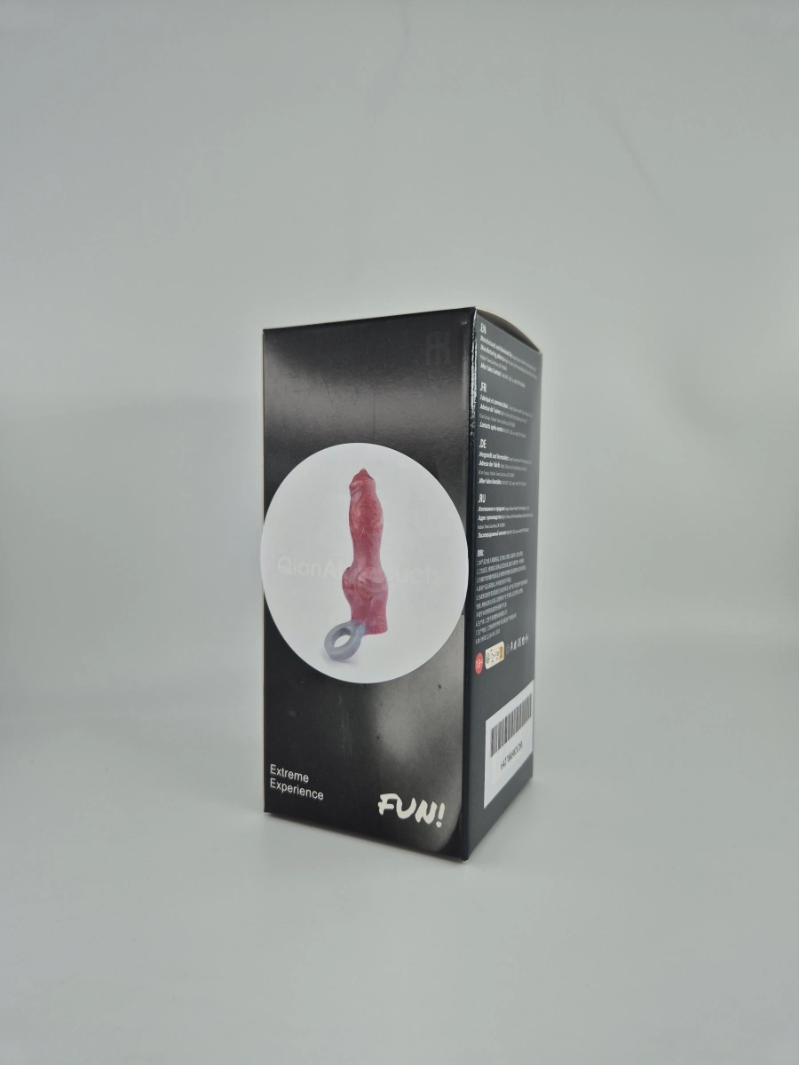 Prelungitor Penis Wolfy +4 cm, Silicon Lichid, Roz, 20.5 cm, #5, Erotic24.ro