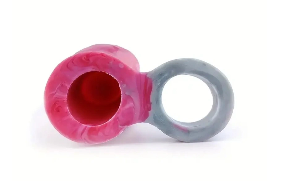 Prelungitor Penis Wolfy +4 cm, Silicon Lichid, Roz, 20.5 cm, #2, Erotic24.ro