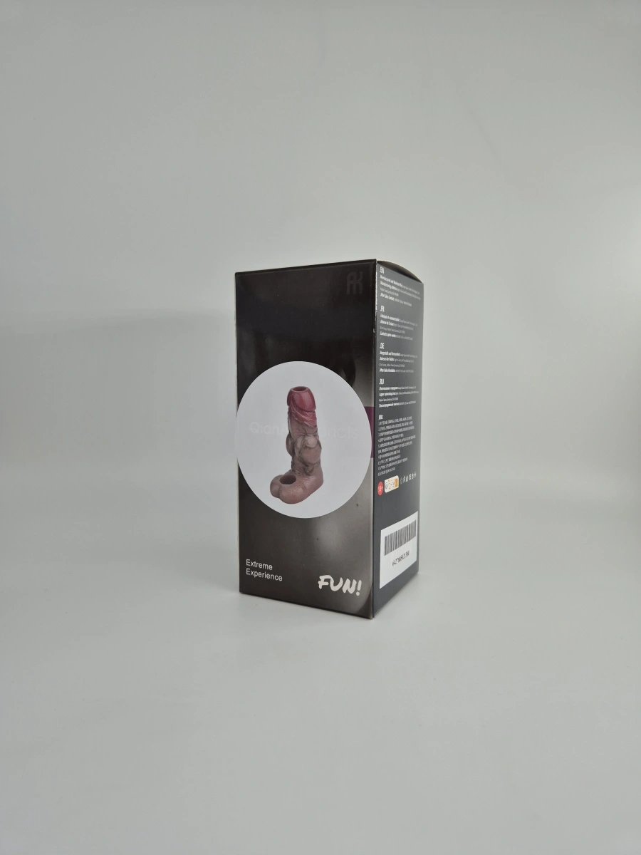 Prelungitor Penis Stan, Silicon Lichid, Maro, 14 cm, Nr. 3, Erotic24.ro