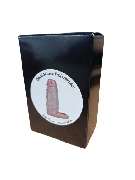 Prelungitor Penis Jacob, Silicon Lichid, Maro, 13.5 cm, #5, Erotic24.ro