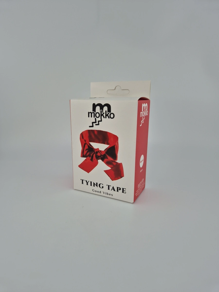 Banda Satinata Multifunctionala Rosie 150 cm Mokko Toys, Nr. 4, Erotic24.ro