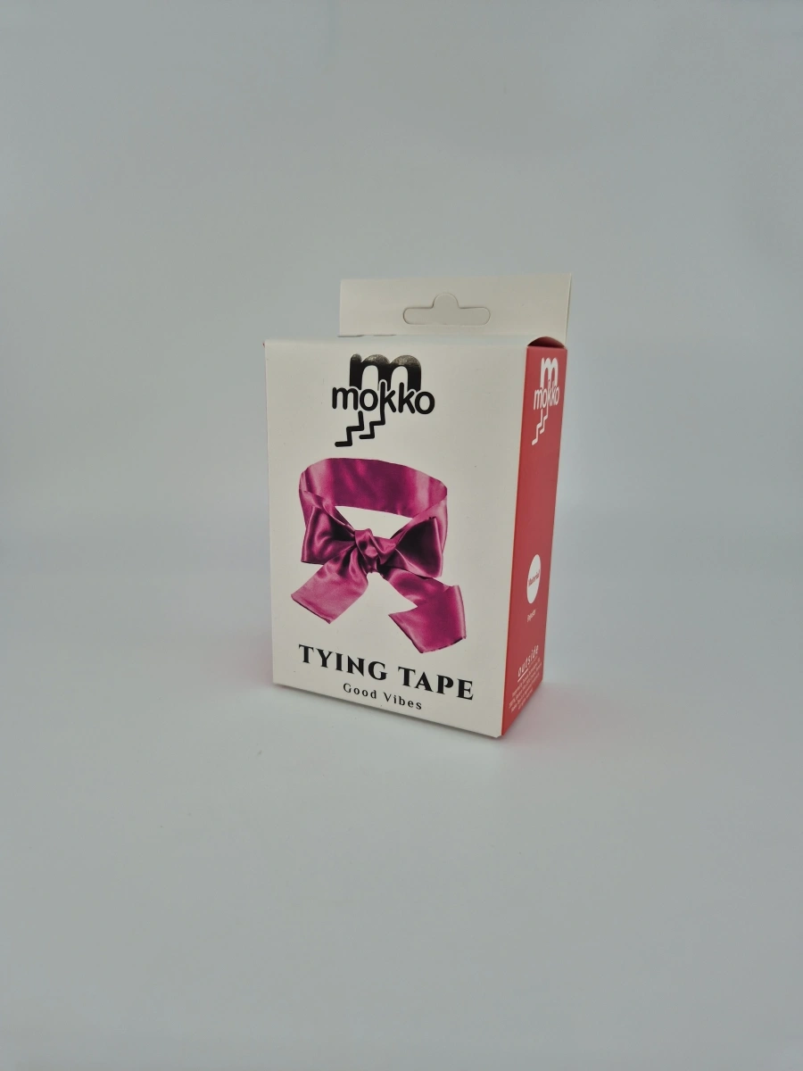 Banda Satinata Multifunctionala Roz 150 cm Mokko Toys, #2, Erotic24.ro