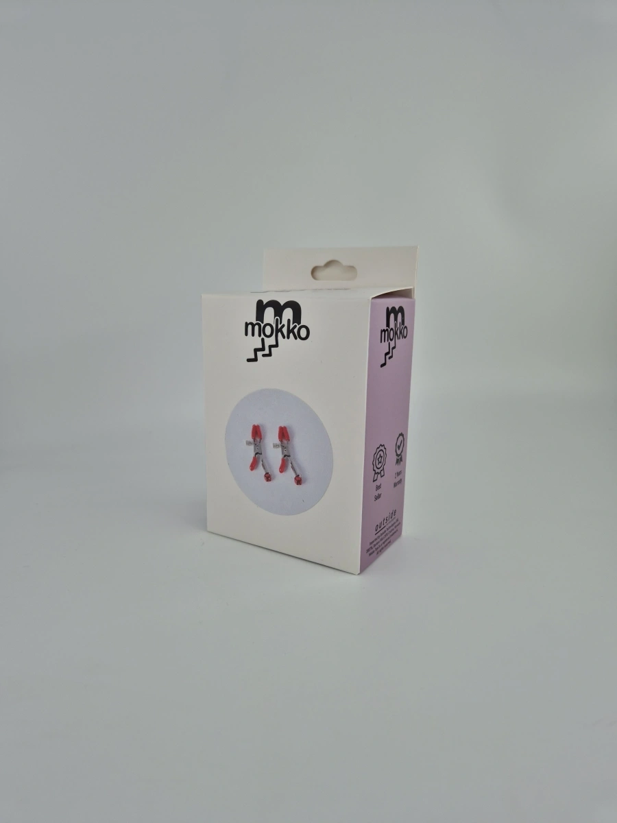 Clame Sfarcuri cu Clopotel Rosu, Mokko Toys, #2, Erotic24.ro