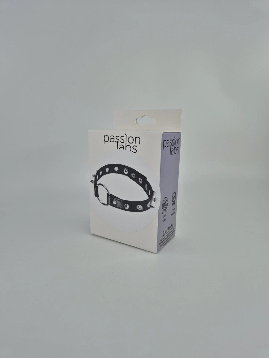 Zgarda Spiked Game, Negru, Passion Labs, #2, Erotic24.ro