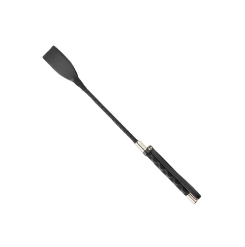 Cravasa Riding Crop, 46 cm, Negru/Auriu