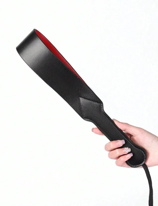 Padela Soft Riding, 34 cm, Negru/Rosu, #4, Erotic24.ro