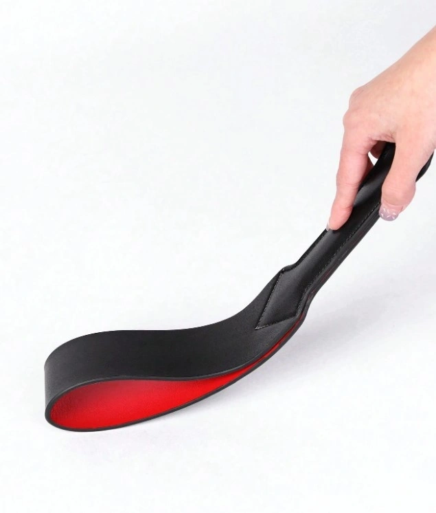 Padela Soft Riding, 34 cm, Negru/Rosu, #2, Erotic24.ro