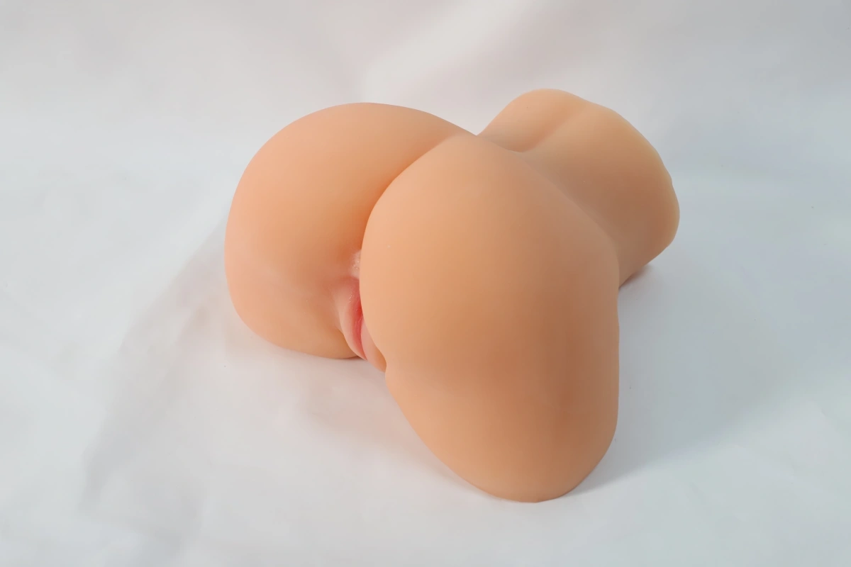 Masturbator Mega Pleasure, Vagin si Anus, TPE, Natural, 8.9 kg, Nr. 11, Erotic24.ro