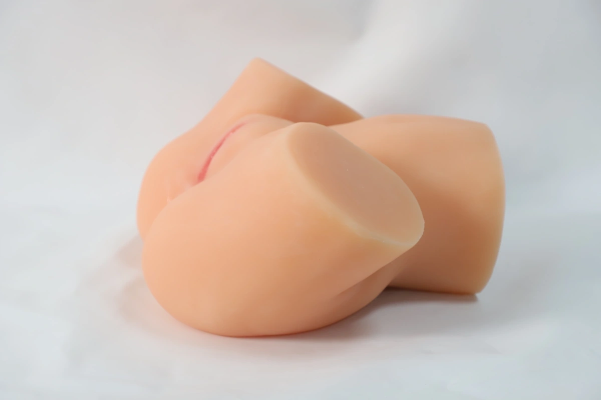 Masturbator Mega Pleasure, Vagin si Anus, TPE, Natural, 8.9 kg, Nr. 6, Erotic24.ro