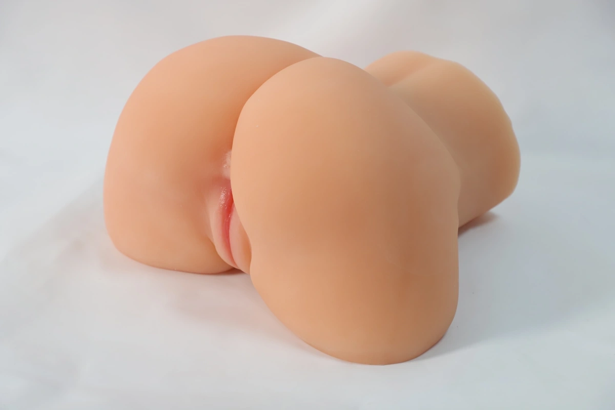 Masturbator Mega Pleasure, Vagin si Anus, TPE, Natural, 8.9 kg, Nr. 8, Erotic24.ro