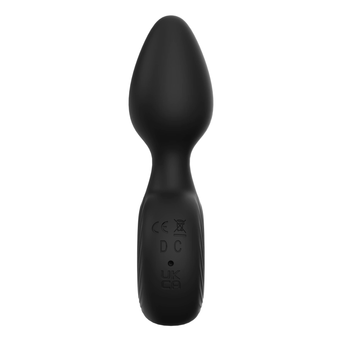Vibrator Anal Leo, 12 Moduri Vibratii, Silicon, USB, Negru, 12 cm, Guilty Toys, #4, Erotic24.ro