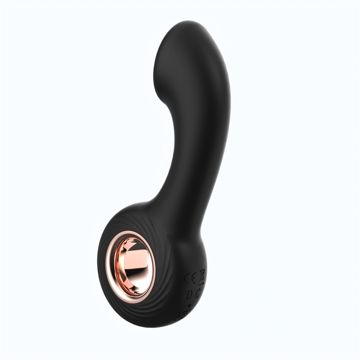 Vibrator Anal Tim, 12 Moduri Vibratii, Silicon, USB, Negru, 12.9 cm, Guilty Toys, #3, Erotic24.ro