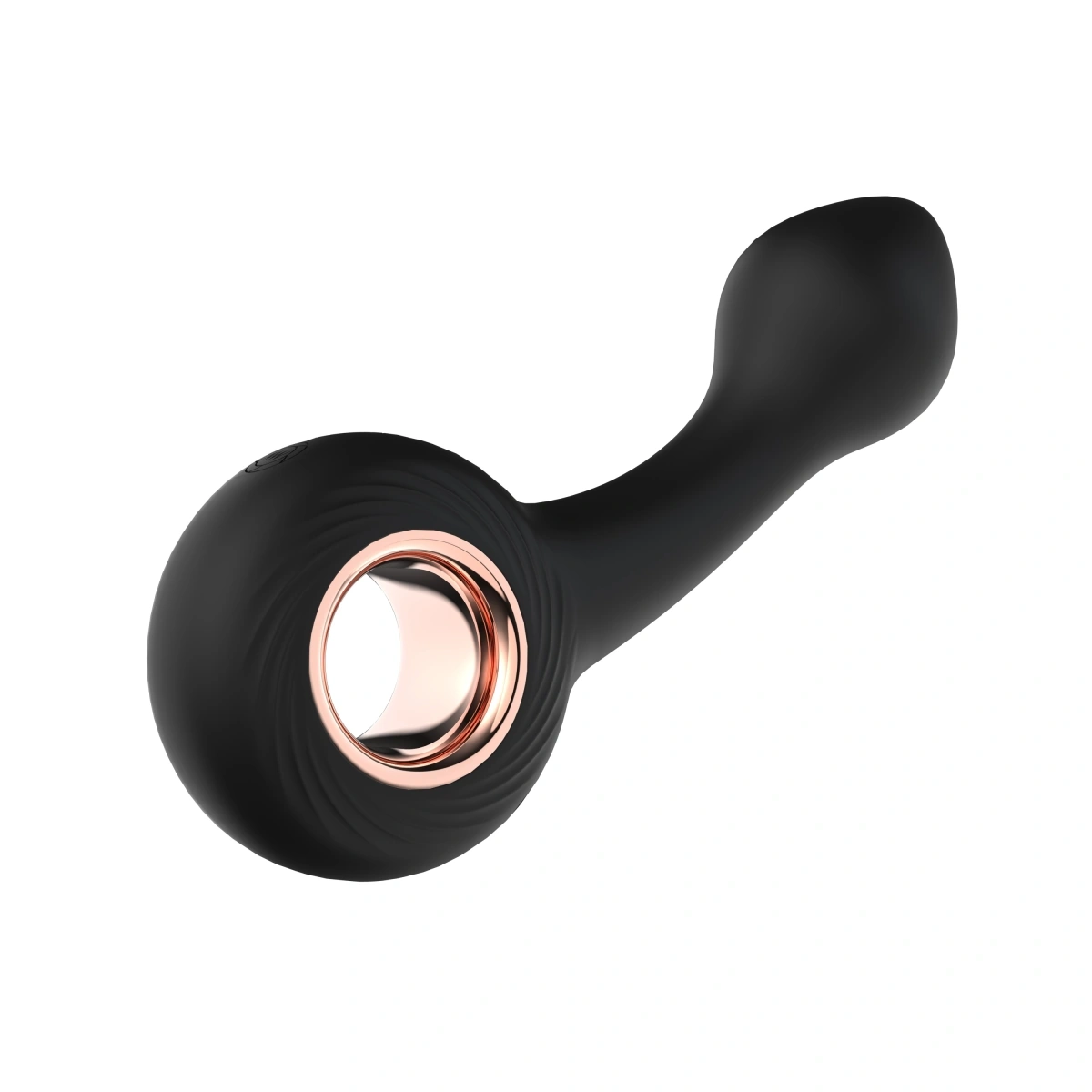 Vibrator Anal Ken, 12 Moduri Vibratii, Silicon, USB, Negru, 13.8 cm, Guilty Toys, Nr. 4, Erotic24.ro