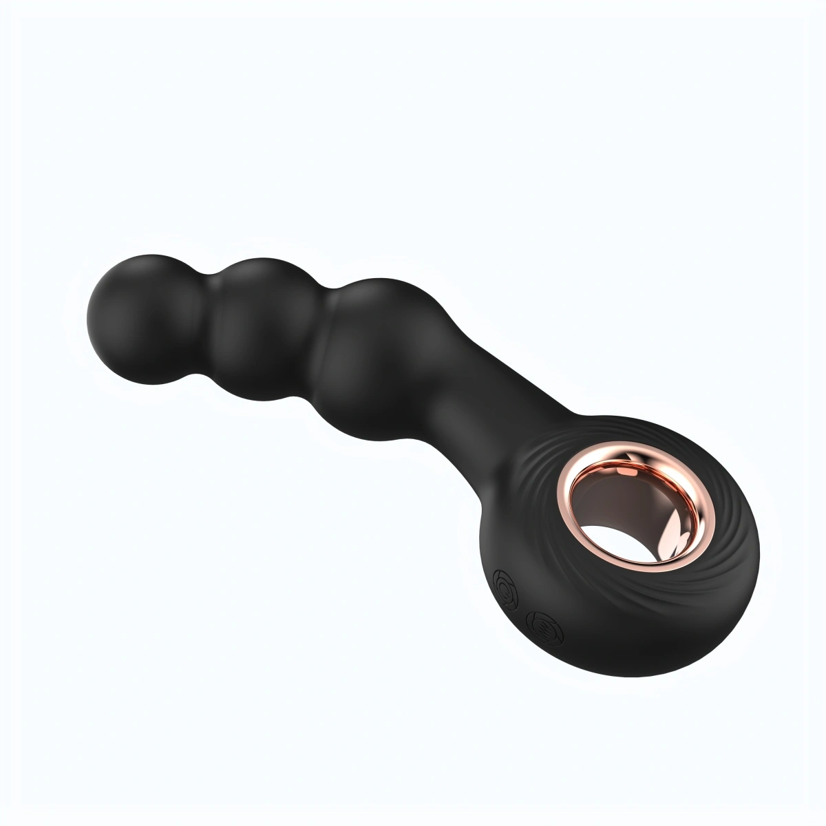 Vibrator Anal Max, 12 Moduri Vibratii, Silicon, USB, Negru, 14.8 cm, Guilty Toys, #3, Erotic24.ro