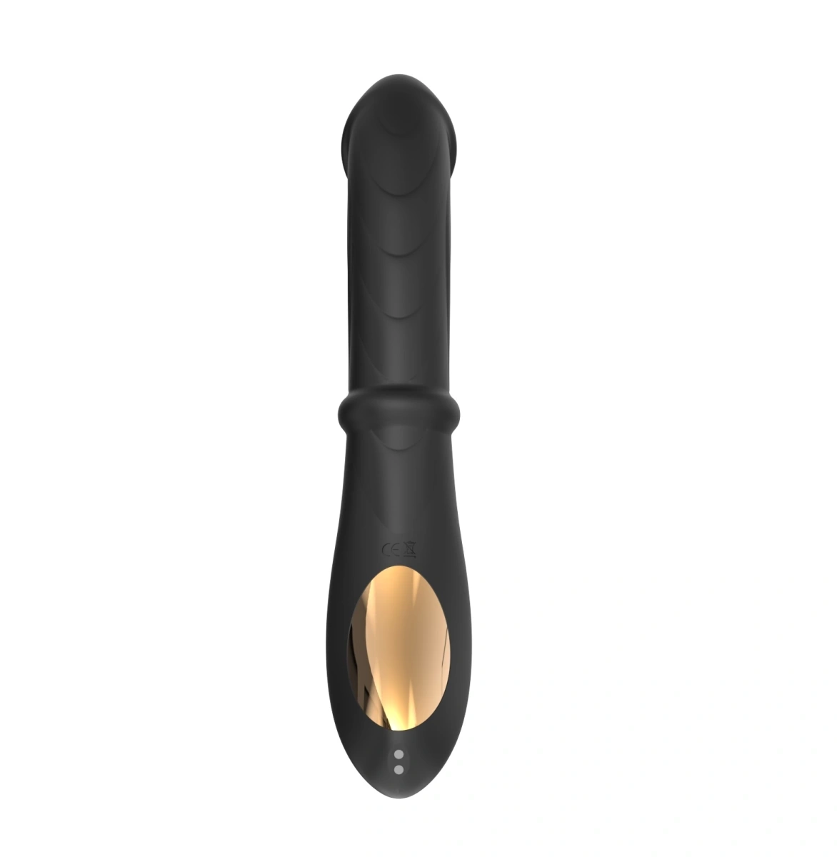 Vibrator Power Rabbit, Multiple Functii Stimulatoare, Silicon, USB, Negru, 24.6 cm, Guilty Toys, #5, Erotic24.ro